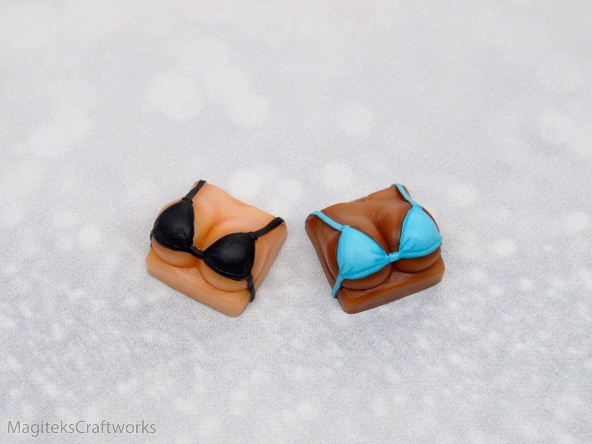 Booba 1 Artisan Keycap | Sexy Funny Boobs Booby Keycaps Boob Sculpture –  MagiteksCraftworks