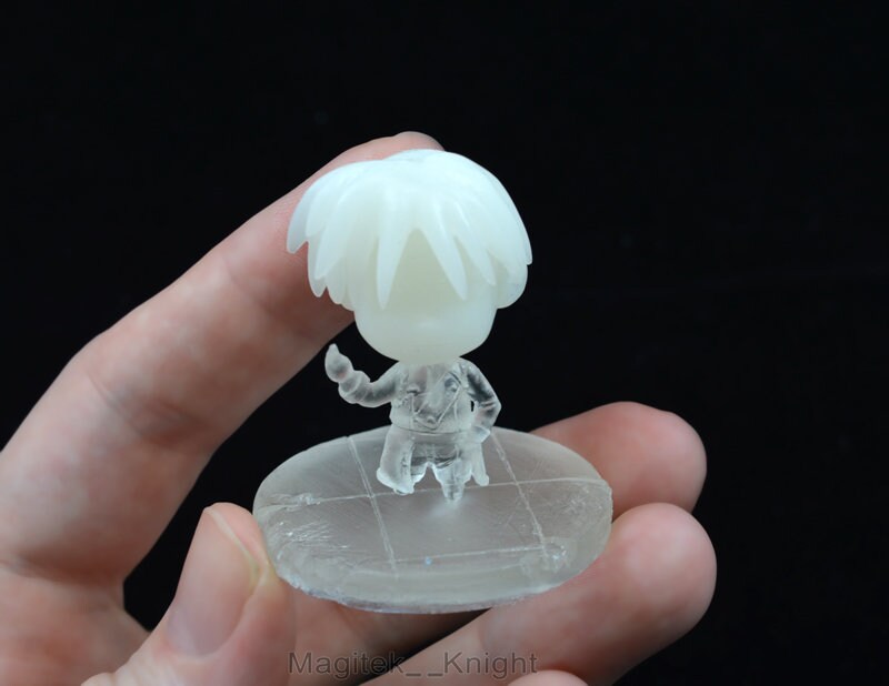 Garage Resin Kit - Roy Mustang Fullmetal Alchemist Brotherhood GK - UNASSEMBLED UNPAINTED Chibi Figure - Sculpture Collectible Small Batch